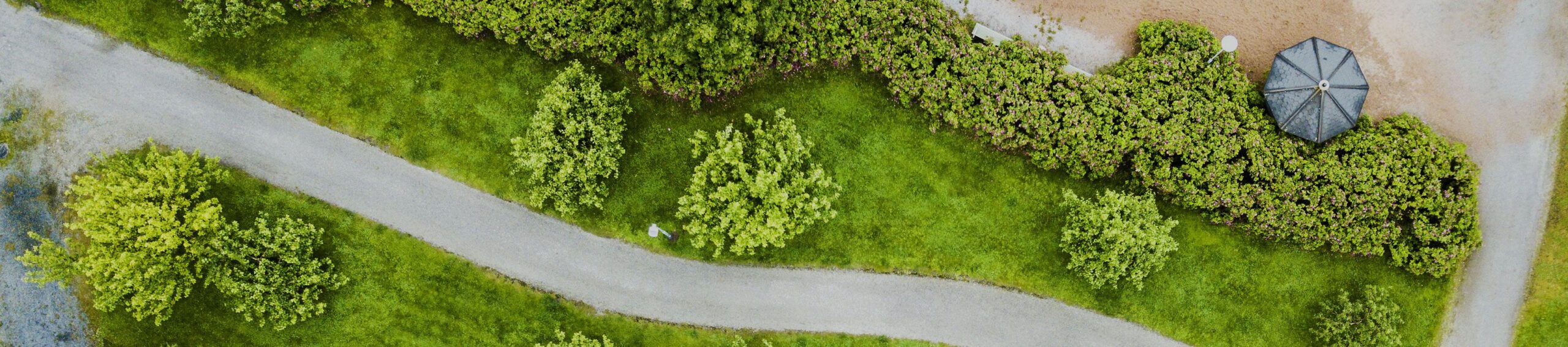 Garden Ariel View Garden Ariel View